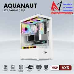 Case VSP AQUANAUT AX5 - Mid Tower - ATX Màu Trắng / No Fan)