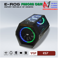   Case VSP E-Rog Es7 Black (Mid Tower / Màu Đen)