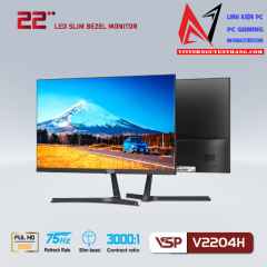 Màn hình VSP V2204Hf100 (21.5 Inch/ FHD/ VA/ 100Hz/ 2Ms/ Black)