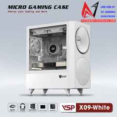 Case VSP Micro Gaming X09 - Màu Trắng