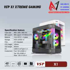 Case VSP X1 XTreme Gaming Black / White