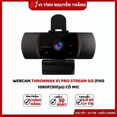 Webcam ThronmAX X1 PRO Stream Go (FHD 1080P/30Fps) Có Mic