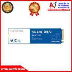   Ssd Wd Sn570 Blue 500GB M.2 2280 Pcie Nvme 3X4 (3500Mb/S -2300Mb/S) Wds500G3B0C