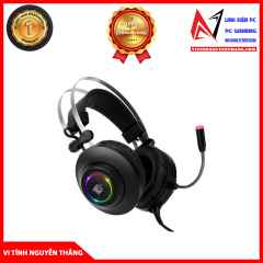 Tai Nghe Gaming Zidli Score Sh320V (7.1/Usb/RGB) Black