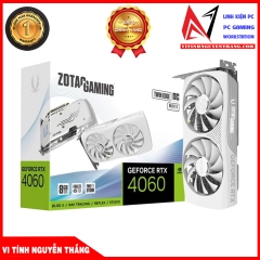 Card màn hình ZOTAC Gaming RTX4060 8GB Twin Edge OC White Edition