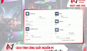 Cách tính công suất nguồn PC chi tiết dễ hiểu