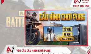 Yêu cầu cấu hình chơi PUBG tối thiểu 