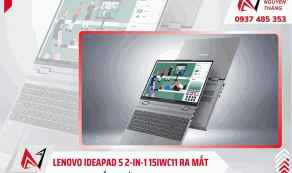 Lenovo IdeaPad 5 2-in-1 15IWC11 ra mắt