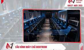 Cấu hình máy chủ bootrom cho 20 máy trạm phòng net