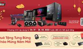 QUÀ TẶNG TƯNG BỪNG - CHÀO MỪNG NĂM MỚI 