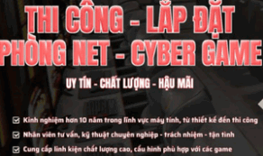 Thi Công Phòng Net Trọn Gói Chuyên Nghiệp – Vi Tính Nguyễn Thắng