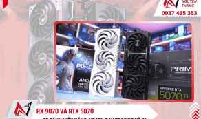 RX 9070 và RTX 5070: So sánh hiệu năng, VRAM, ray tracing và AI