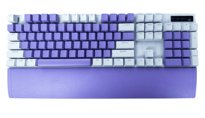 Bàn Phím Cơ Spartan Tc3218 White / Blue White / PiNK White  ( Blue Sw + Led Rainbow )