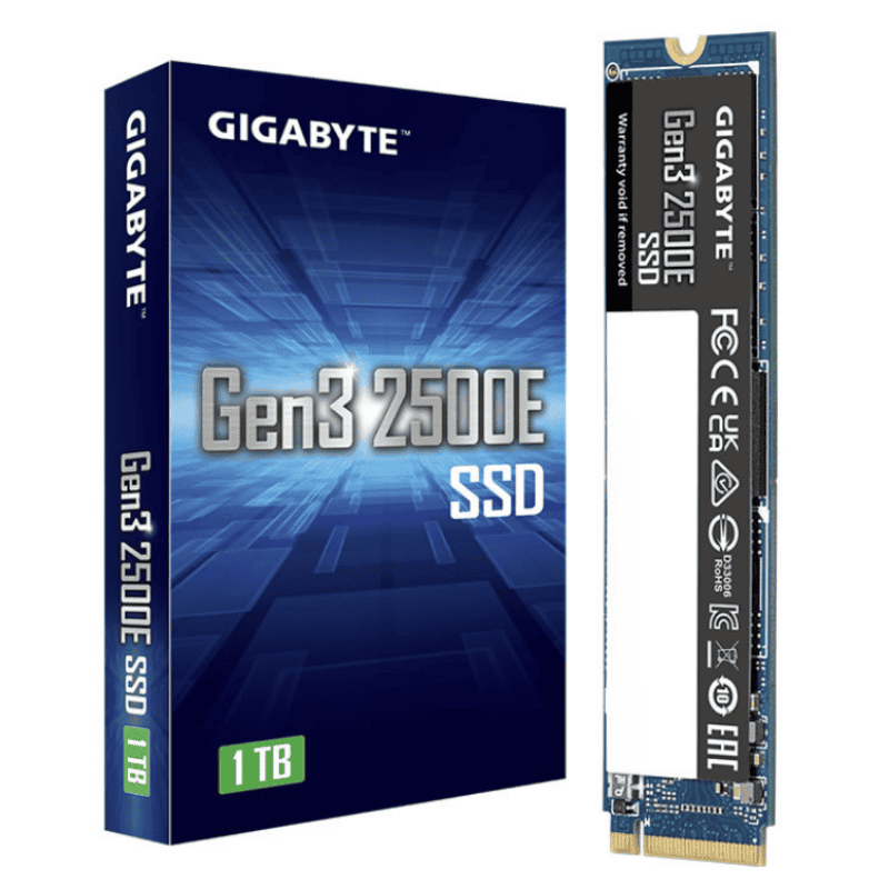 Ổ Cứng Ssd GIGABYTE 2500E 1Tb Pcie Gen 3.0X4