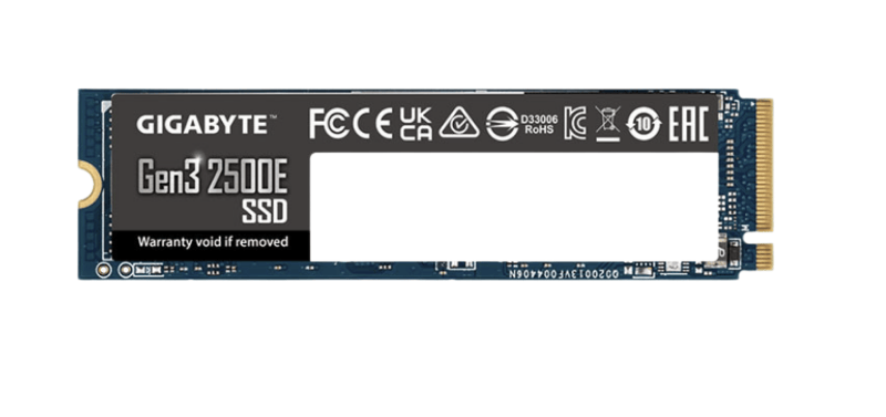 Ổ Cứng Ssd GIGABYTE 2500E 1Tb Pcie Gen 3.0X4
