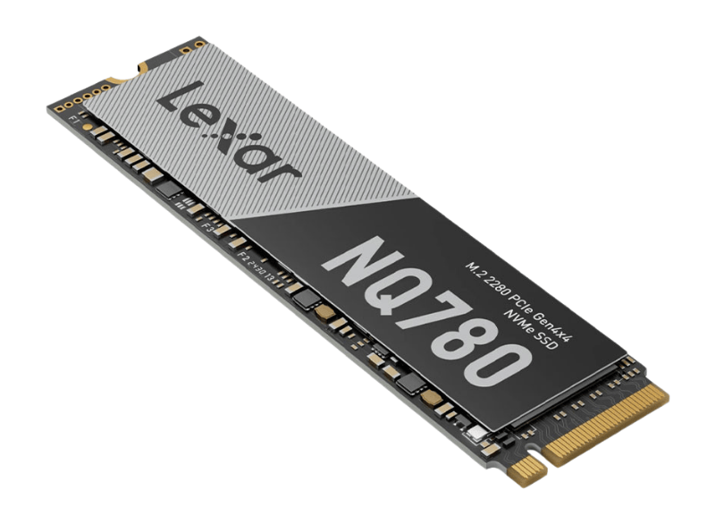 Ổ cứng Lexar 512GB SSD NQ780 PCIe G4x4 (Đọc 5000MB/s - Ghi 2500MB/s)