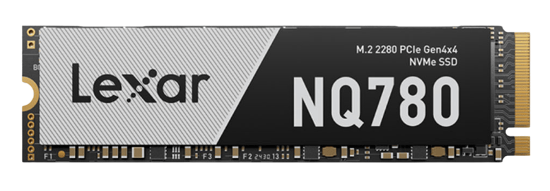 Ổ cứng Lexar 512GB SSD NQ780 PCIe G4x4 (Đọc 5000MB/s - Ghi 2500MB/s)