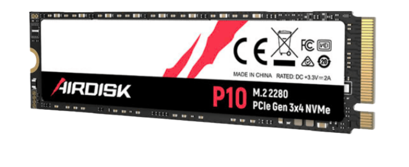 Ổ Cứng SSD Airdisk P10 256GB PCIe Gen 3×4 NVMe