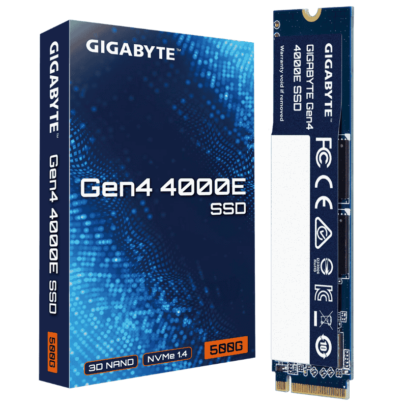 Ổ cứng SSD GIGABYTE Gen4 4000E SSD 500GB (G440E500GSSD500GB)