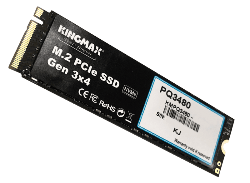 Ổ cứng SSD KINGMAX Zeus PQ3480 256GB NVMe M.2 2280 PCIe Gen 3.0 x4