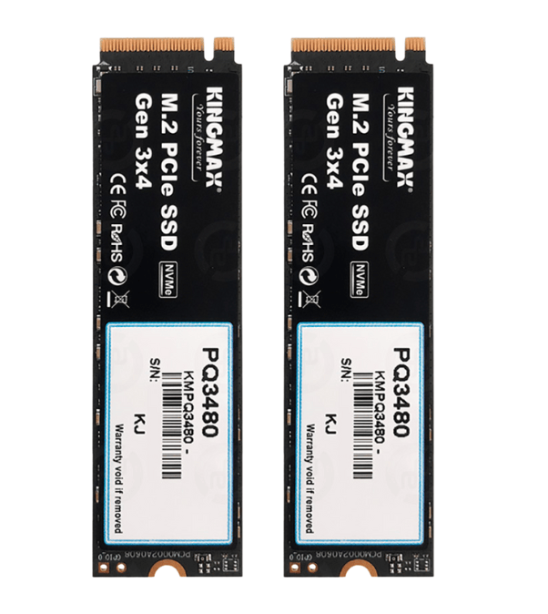 Ổ cứng SSD KINGMAX Zeus PQ3480 256GB NVMe M.2 2280 PCIe Gen 3.0 x4