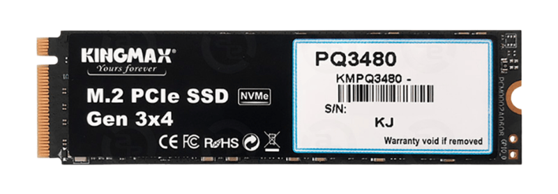 Ổ cứng SSD KINGMAX Zeus PQ3480 256GB NVMe M.2 2280 PCIe Gen 3.0 x4
