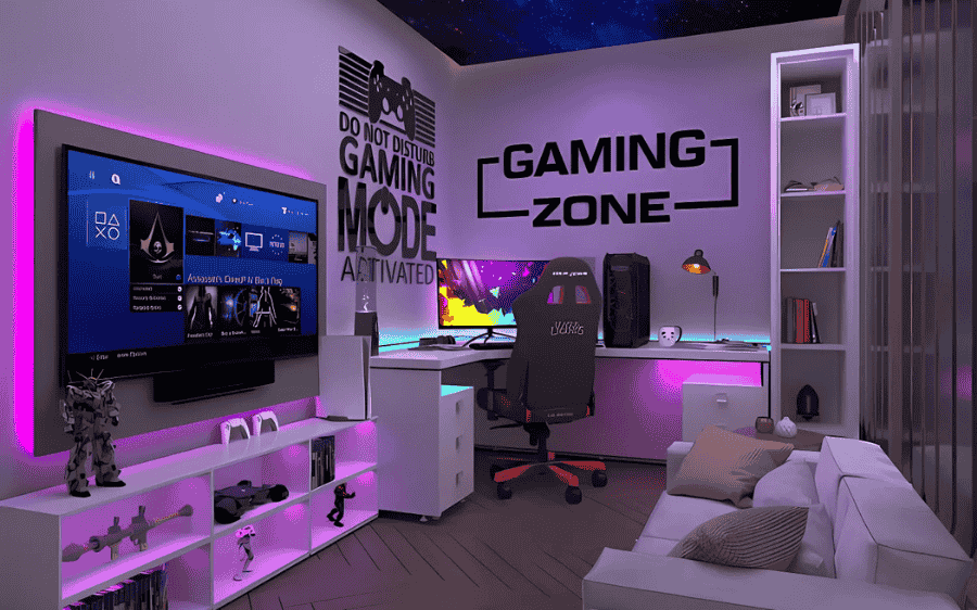 10+ Mẫu Thiết Kế Phòng Ngủ Gaming Độc Đáo, Hiện Đại, Xu Hướng 2025