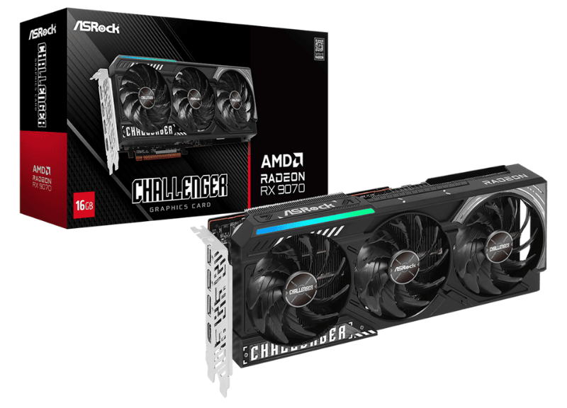 ASROCK CHALLENGER RX 9070 CL 16G