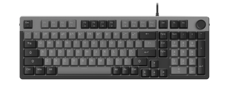 BÀN PHÍM CƠ DAREU EK98L GREY-BLACK (MULTI-LED)