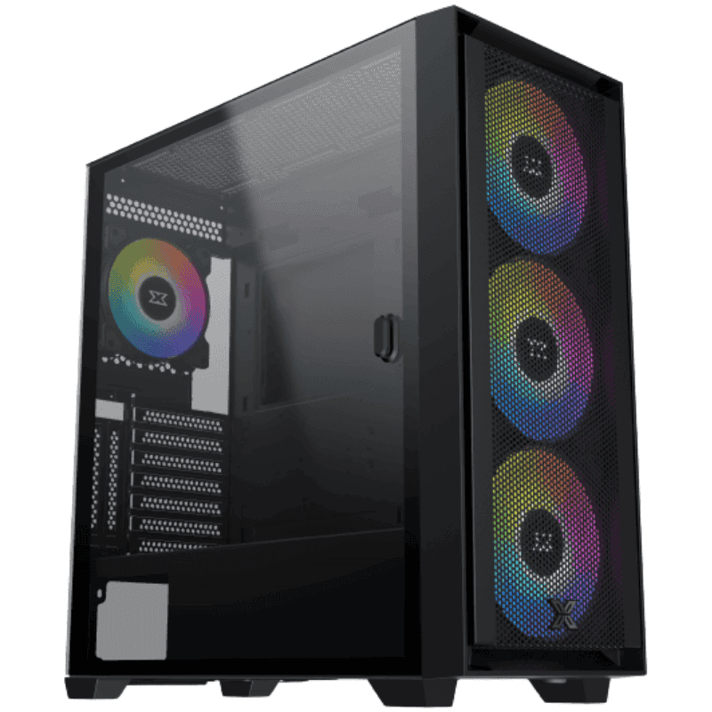         Case Xigmatek Anubis Pro 4FX - E-ATX (EN40771) (Kèm 04 Fan ARGB)