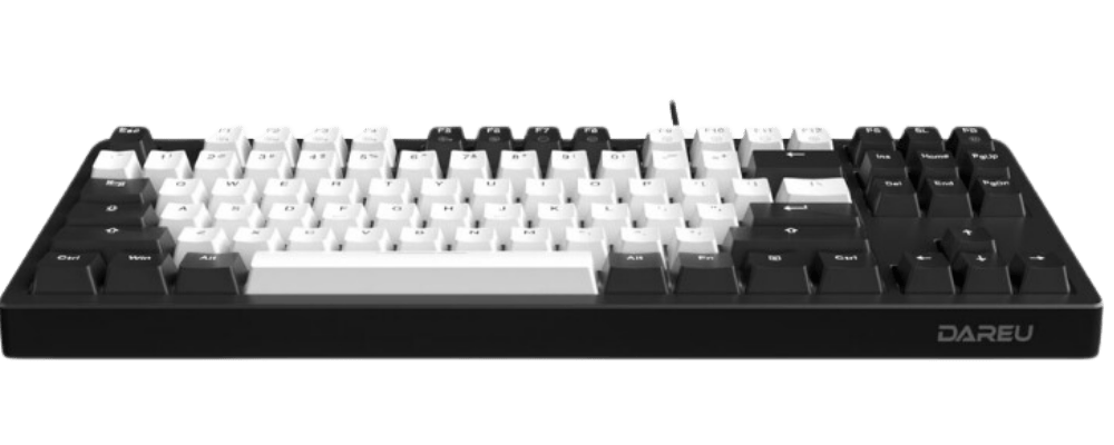         Bàn phím cơ Dareu Ek87 V2 - Dream Switch (White-Black)