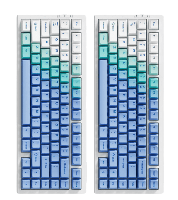 Bàn phím cơ MCHOSE G75 Pro - Arctic Snow - 3 Modes