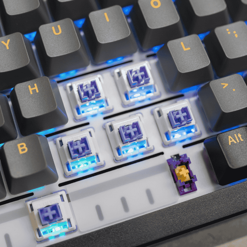 Bàn phím cơ không dây Dareu EK75 Pro - WBC - RGB - Switch Dream
