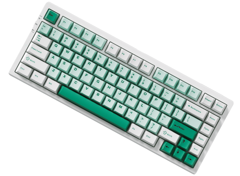 Bàn phím cơ không dây MCHOSE G75-9A Pro Green Matcha Latte Switch V2