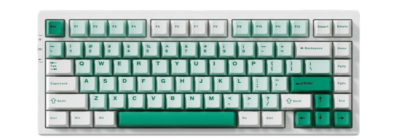 Bàn phím cơ không dây MCHOSE G75-9A Pro Green Matcha Latte Switch V2