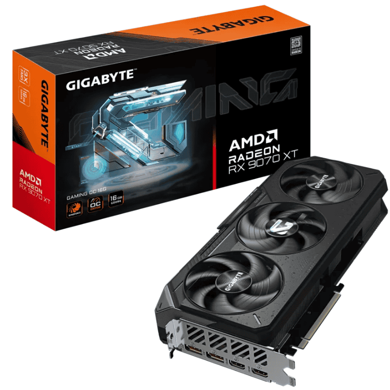 Card màn hình Gigabyte R9070XT Gaming OC 16Gb