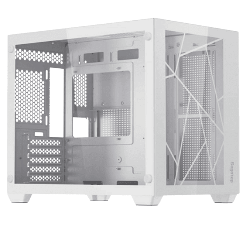 Case Segotep LUMI II WHITE TYPE-C (MATX/Mid Tower/Màu Trắng)