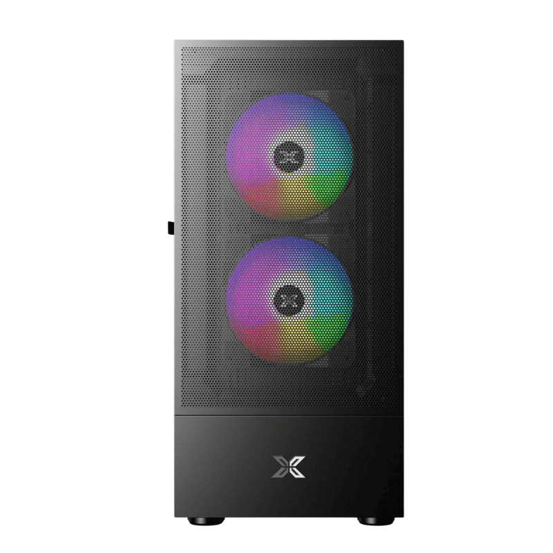 CASE XIGMATEK SKY III 3F - ATX (Black) (Tặng 3 Fan) (EN47695)