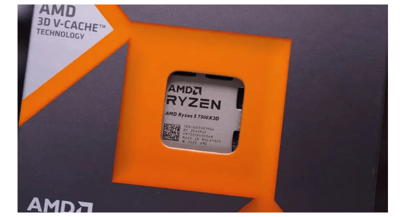 CPU AMD RYZEN 5 7500X3D ( 6 NHÂN 12 LUỒNG / Turbo 4.5GHz / 102MB ) NEW TRAY CHÍNH HÃNG