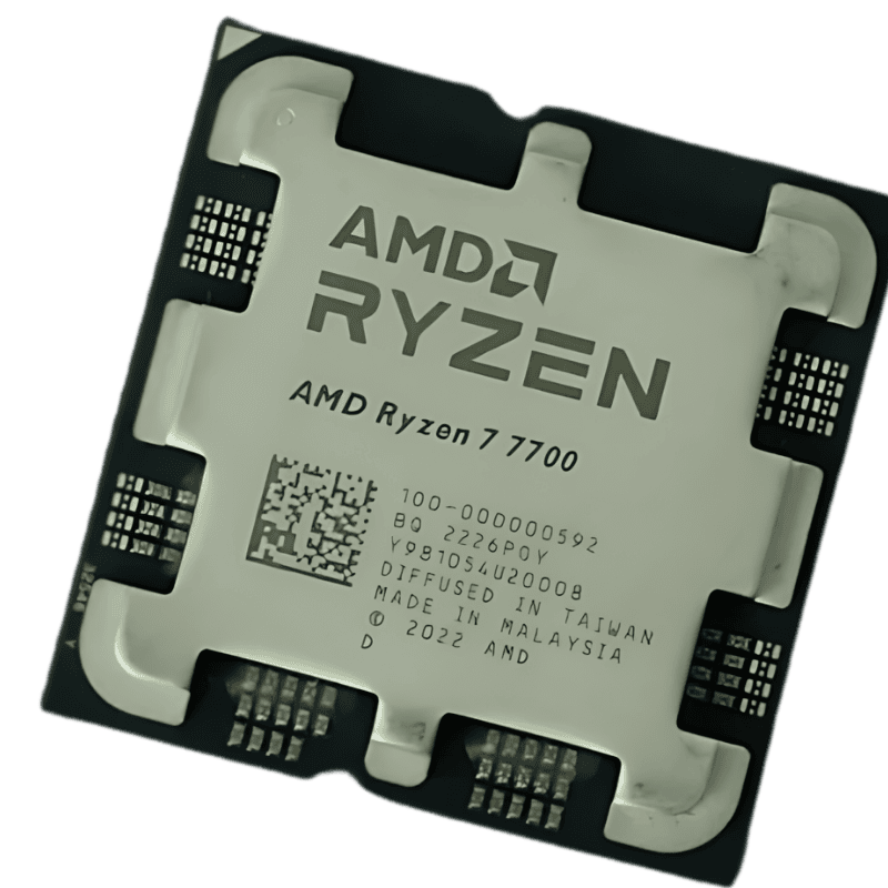 CPU AMD RYZEN 7 7700 (3.8 GHZ UPTO 5.3GHZ / 40MB / 8 CORES, 12 THREADS / 65W / SOCKET AM5) TRAY