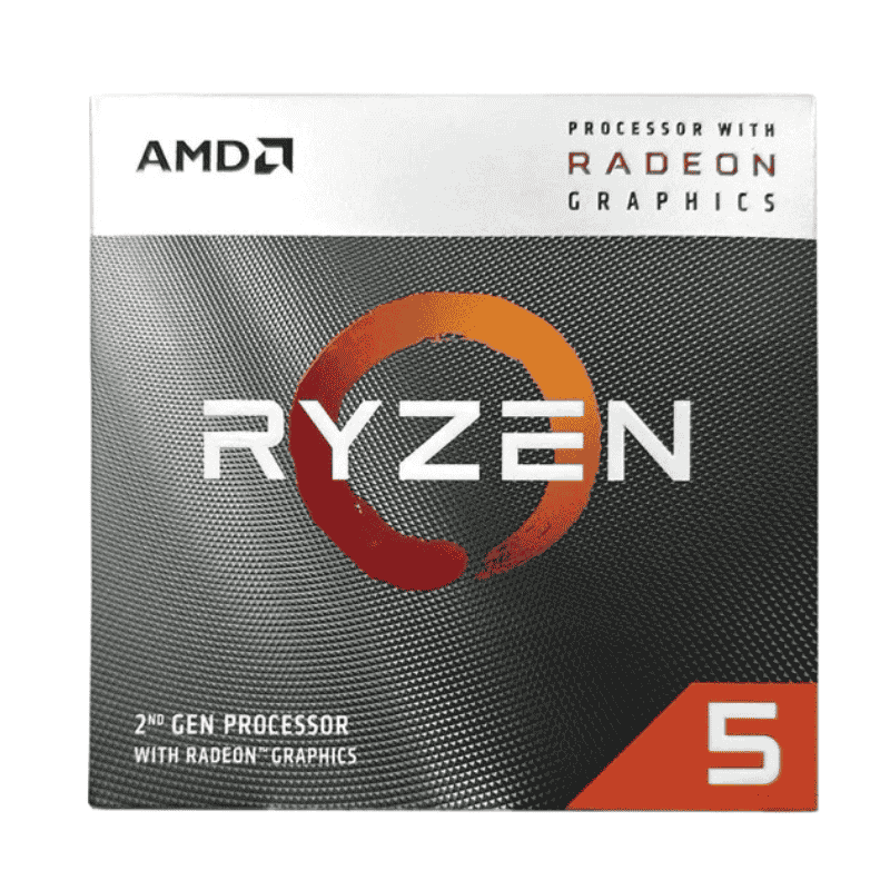 CPU AMD Ryzen 5 3400G (3.7GHz Turbo Up To 4.2GHz, 4 Nhân 8 Luồng, 4MB Cache, 65W, AM4) Box Chính Hãng