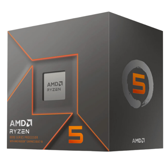 CPU AMD Ryzen 5 8500G (3.5GHz Upto 5.0GHz / 22MB / 6 Cores, 12 Threads / 65W / Socket AM5)