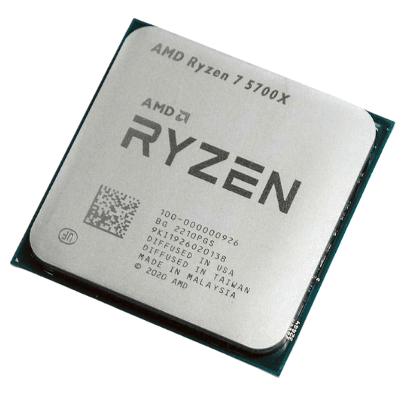 CPU AMD Ryzen 7 5700X (8 Nhân 16 Luồng, 32MB , 65W, AM4) Tray New Chính Hãng