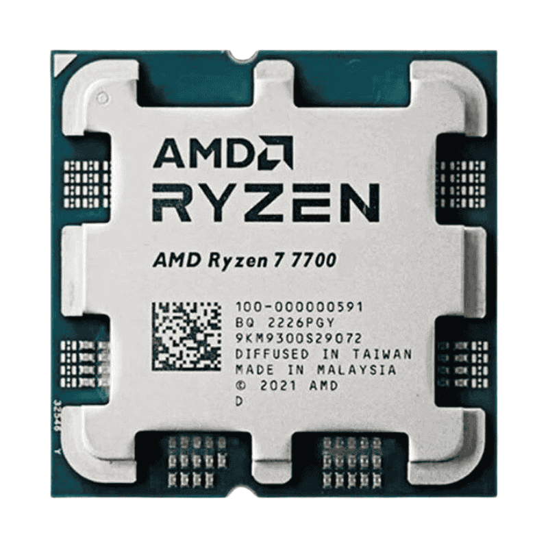 CPU AMD Ryzen 7 7700 (3.8GHz Turbo Up To 5.3GHz, 8 Nhân 16 Luồng, 40MB, 65W, AM5) Tray New