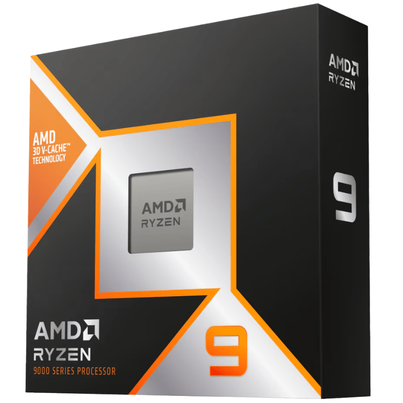 CPU AMD Ryzen 9 9900X3D (AMD AM5 - 12 Core - 24 Thread - Base 4.4Ghz - Turbo 5.5Ghz - Cache 140MB)