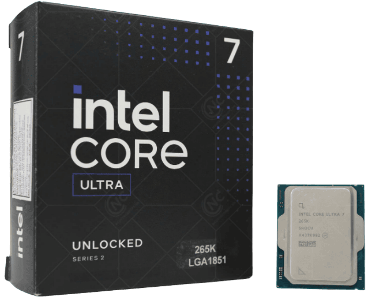 CPU Intel Core Ultra 7 265K Box Chính Hãng (12 Nhân 20 Luồng /3.3 - 5.5 GHz /36MB)