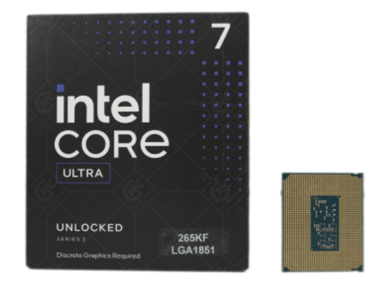 CPU Intel Core Ultra 7 265KF ( 20 Nhân 20 Luồng, 30MB , 125W, LGA1851) Tray Chính Hãng