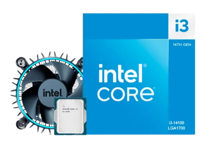 CPU Intel Core i3-14100 (4 Nhân 8 Luồng, 12MB , 60W, LGA1700) Tray (FV)