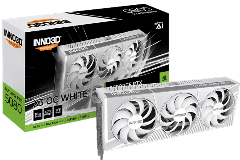 Card Màn Hình INNO3D GeForce RTX 5080 X3 OC WHITE