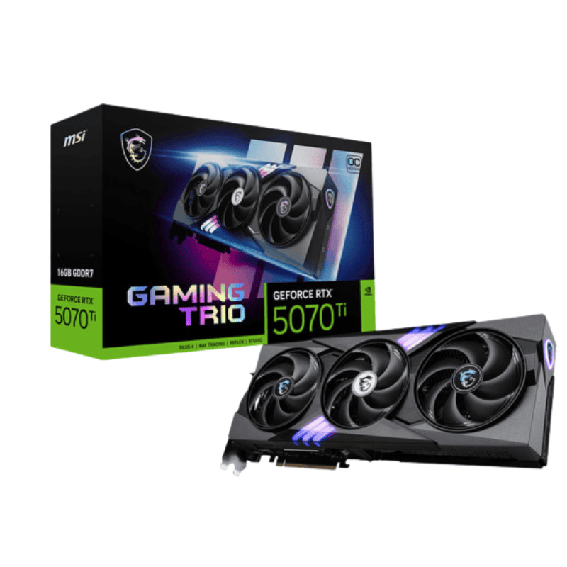 Card Màn Hình MSI GeForce RTX 5070 Ti 16G GAMING TRIO OC